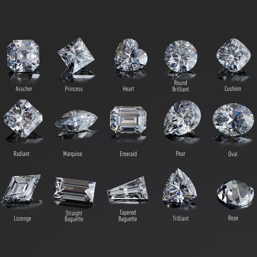 Different Shapes of Diamond Reddit Way